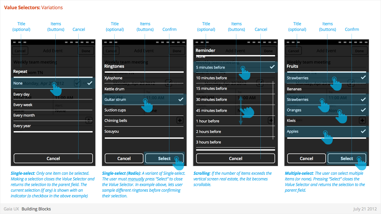 Value Selector