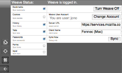 Weave prefs page.png