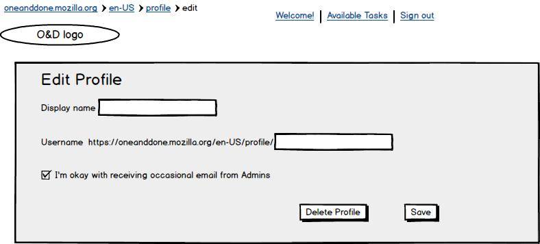 Edit Profile