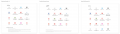 Three types of new tab grid configurations tested in multivariate study