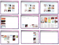 Asymmetrical grid system layouts