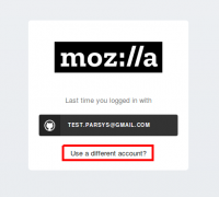 Mozillians - use different account.png