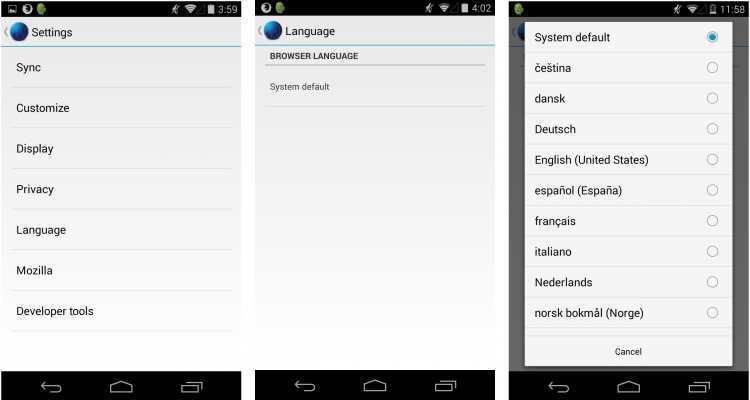 UI Language Switcher state on May 22nd