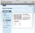 Styled like amo for comparison - what a design based on web content rather than Chrome could look like. The problem is that it's not obvious the user is on a preferences page rather than a website.